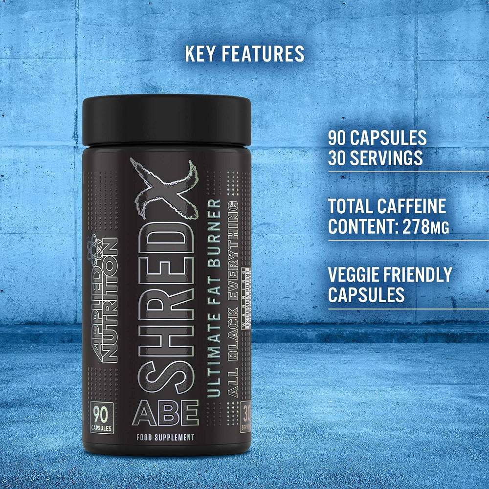 Жироспалювач Applied Nutrition Shred X Thermo Weight Management (90 Capsules - 30 Servings) Луцьк - фото 2