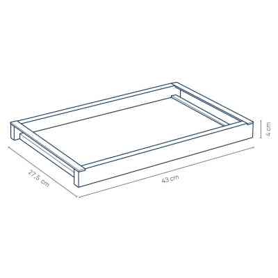 Поднос Kela Kiril 43 x 27.5 х 4 см (12598) Винница