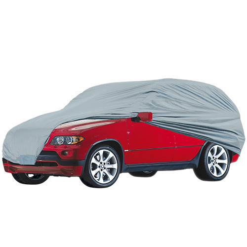 Автомобильный тент JC13402 XL для джипа/минивэна серый с PEVA+Non PP Cotton подкладкой 482x196x145 см Харьков - изображение 9