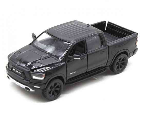 Игрушечная коллекционная машинка DODGE RAM KT5413W инерционная Черный Винница