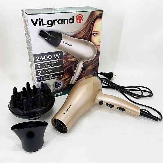 Потужний електричний фен для сушіння волосся, Потужний універсальний фен побутовий для волосся IL-40 Івано-Франківськ