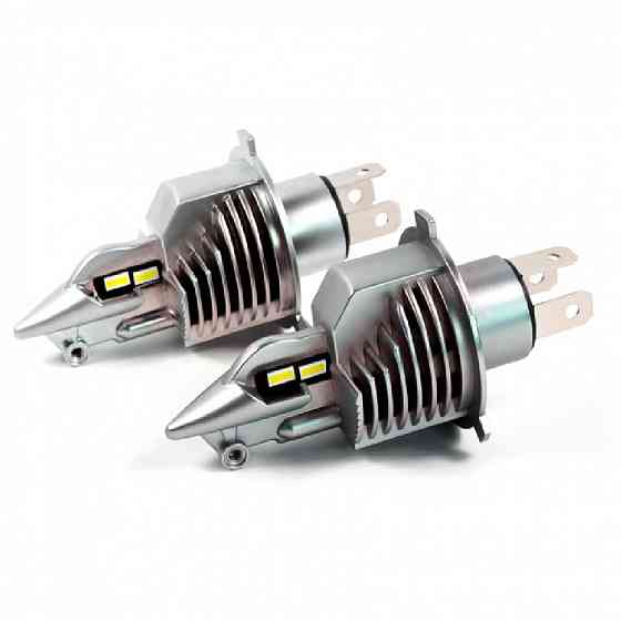 Комплект світлодіодних ламп FIGHTER H4 60W/set 9-30v 6000K 12-24V Харків
