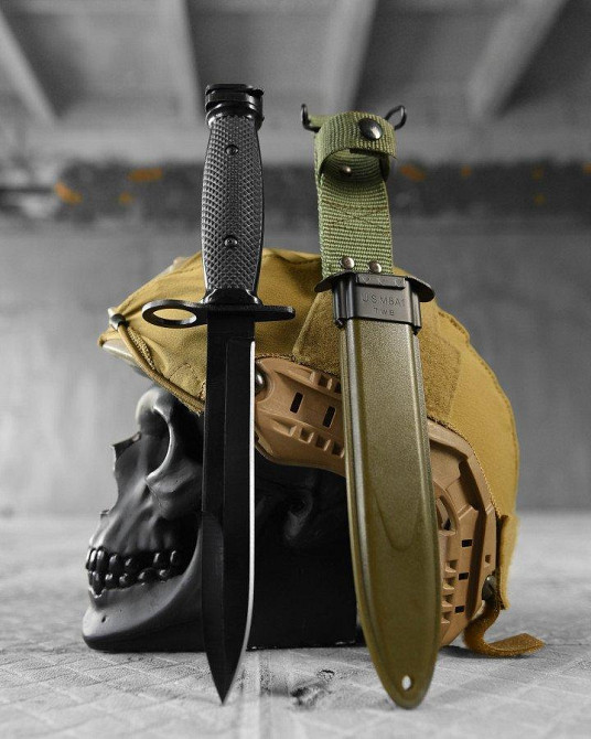 Ніж штик us ma1 олива Одеса - фото 3