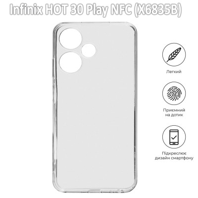 Чохол до мобільного телефона BeCover Infinix HOT 30 Play NFC (X6835B) Transparancy (709619) Вінниця - фото 3