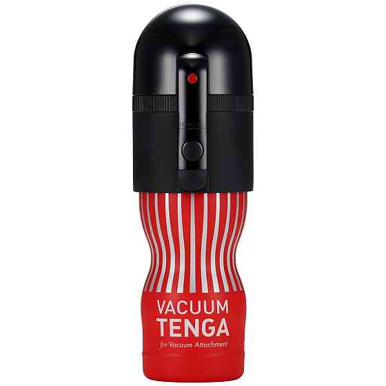 Вакуумна насадка Tenga VACUUM MAX + мастурбатор Tenga Vacuum Cup, 5 режимів роботи Sex Aura Київ