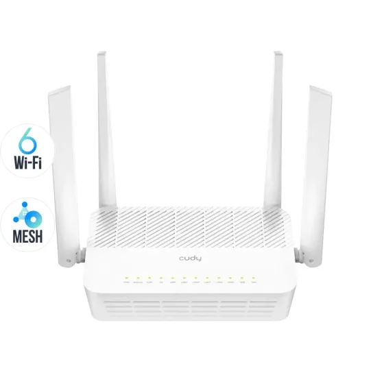 WiFi 6 Mesh-маршрутизатор 2.5G Cudy WR3000H дводіапазонний AX3000 (73-00544) Київ