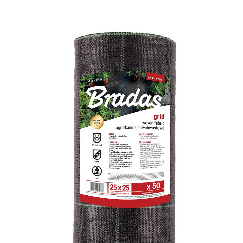 Агротканина проти бур'яну, GRID 25, BLACK, 130 гр/м², 4,2 x 50м, ATGDBK13042050 Київ - фото 4