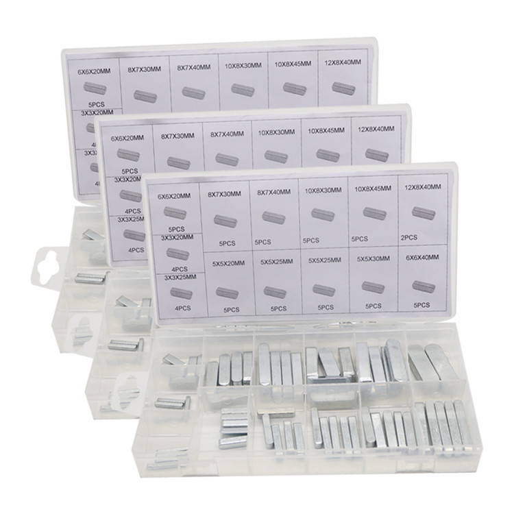 Набір шпонок прямокутних 60 шт. (13 видів шпонок) Мукачево - фото 2