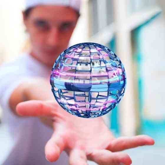 Куля спіннер FlyNova Pro Gyrosphere, Спіннер м'яч бумеранг, Літаючий NA-566 спіннер левітуючий Київ