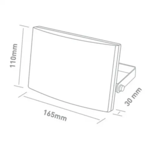 Світлодіодний прожектор Maxus FL-03 2550лм IP65 5000K 30W Вінниця - фото 2