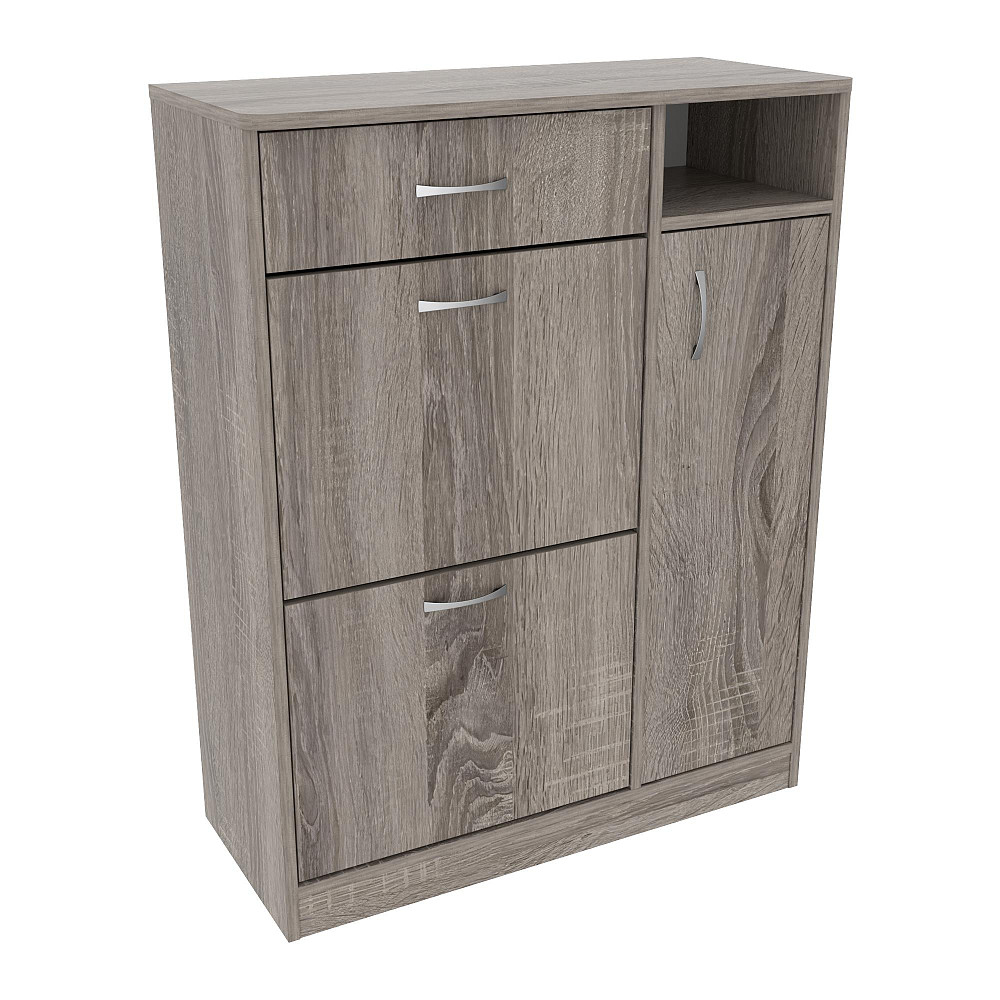 Тумба для обуви №5, Дуб Сонома Трюфель, 800/350/1010 Львов - изображение 1