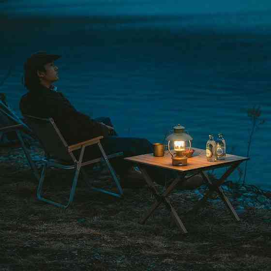 Раскладной туристический стол Naturehike CNK2300JU010 алюминий (Бежевый) размер S Киев