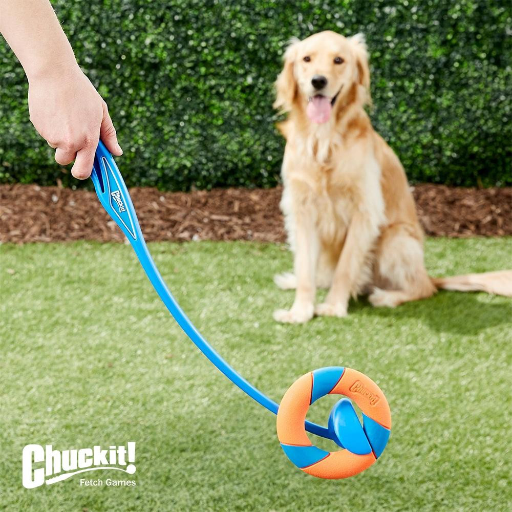 Катапульта с кольцом Chuckit! Ring Chaser Launcher игрушка для собак, диаметр Ø12,5 см Винница - изображение 5