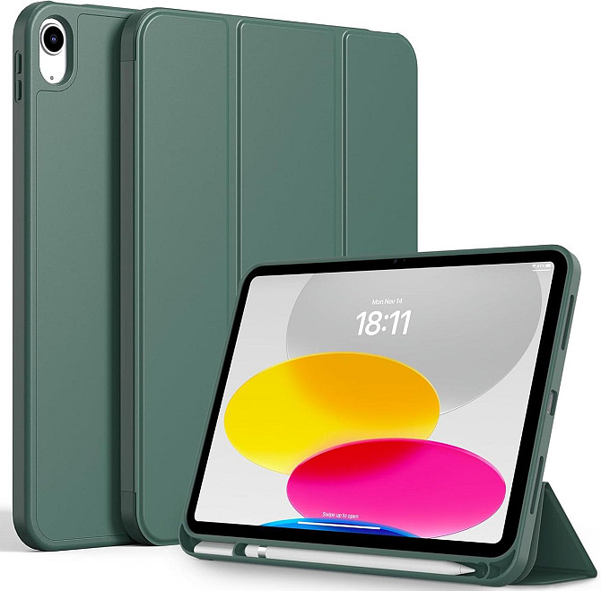 Захисний чохол-книжка для iPad (A16) 11-го/10-го покоління (2025/2022) A3354 / A3355 / A2696 / A2757 Дніпро - фото 1