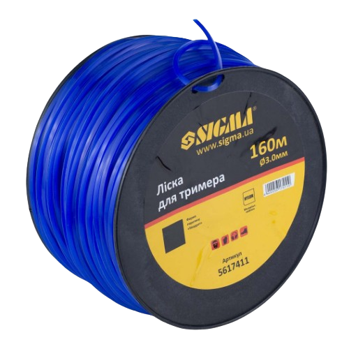 Ліска для тримера d3,0мм 160м зріз/квадрат SIGMA Житомир - фото 3