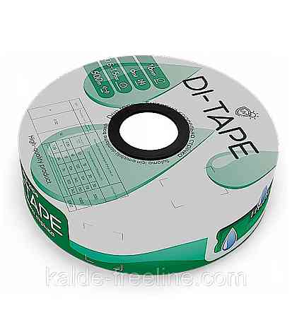 Крапельна стрічка емітерна Di-Tape крапельниці через 20 см витрата 1,00 л/год, довжина 1000 м (DI-20-1000) Харьков