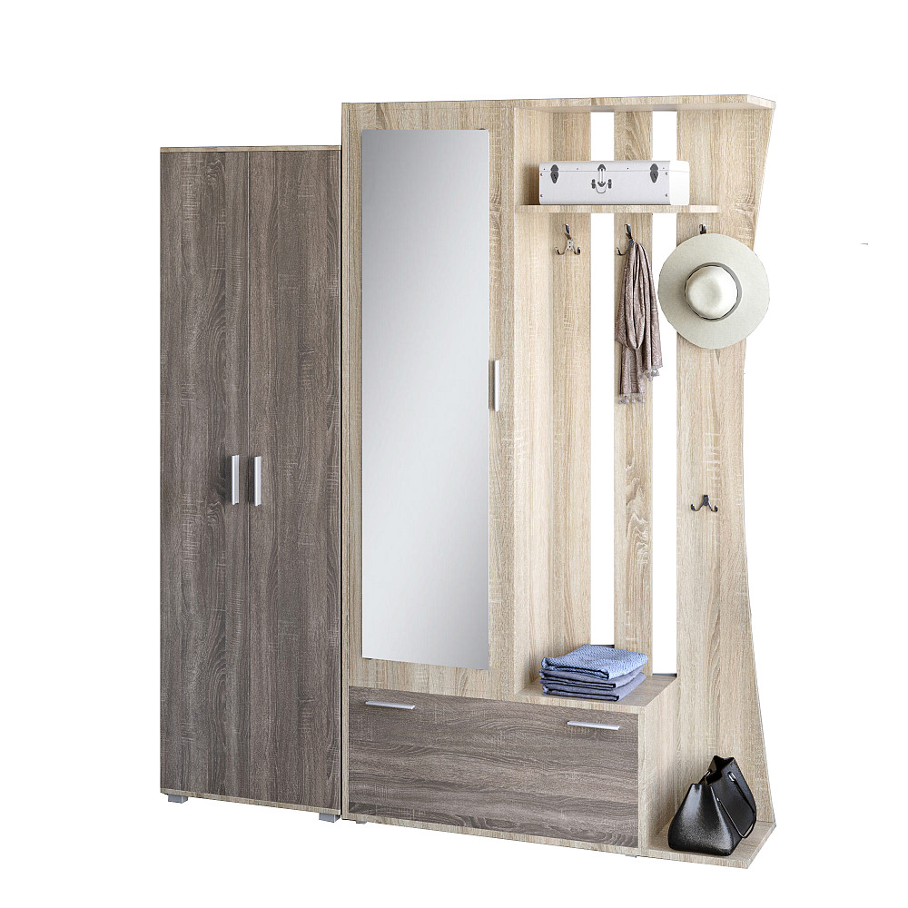 Передпокій Авео-2 Еверест з шафою ШП-1 сонома + трюфель (DTM-2662) Львів - фото 2