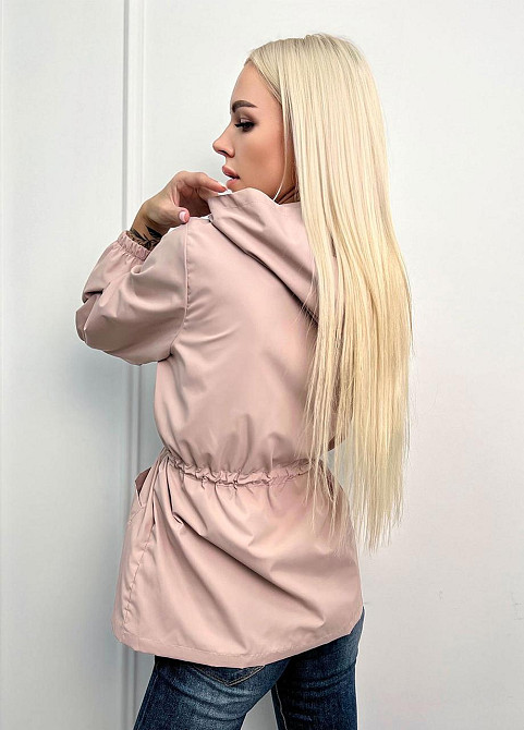 Жіноча подовжена вітровка на підкладці "Lexy" оптом | Норма і батал Київ - фото 10