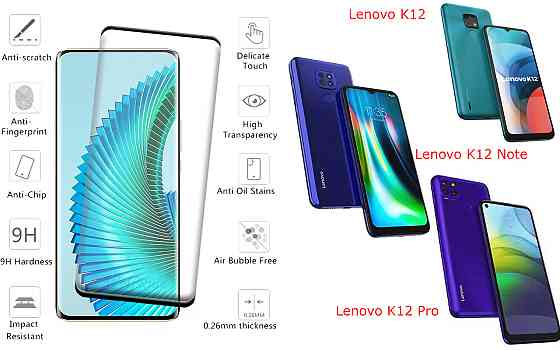 Захисне скло HyperGlass Pro для Lenovo K12, K12 Note, K12 Pro – максимальна чутливість та захист Київ