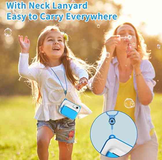 Термо фото принтер, миттєва фотографія. Поларойд.Дитяча камера Київ