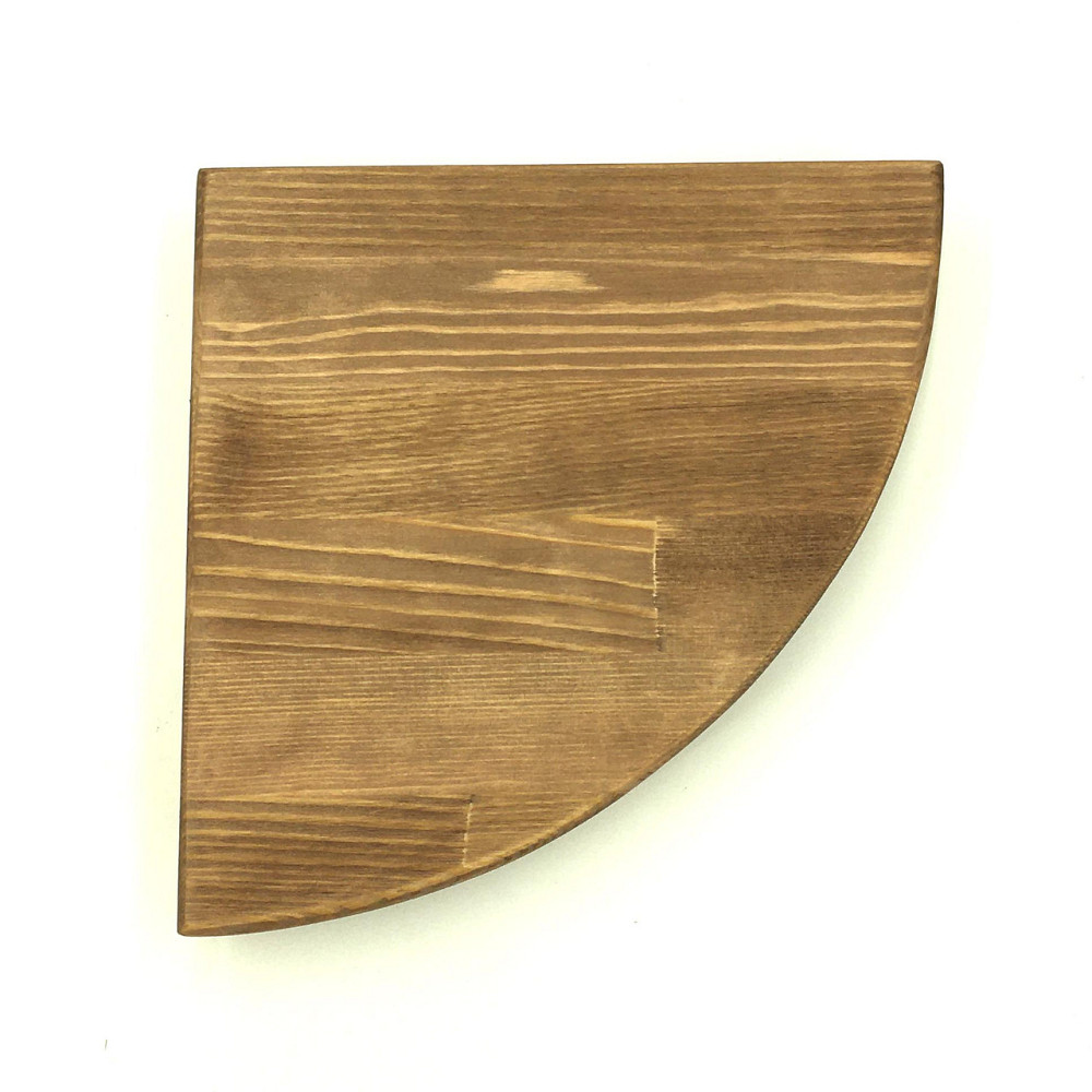 Кутова настінна полиця "Кабарет 25" сієна Миколаїв - фото 1