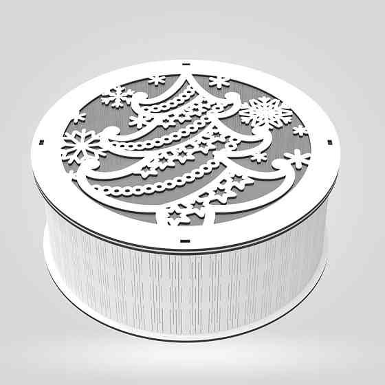 Подарочная коробка EKOSTAR d200 h80 Киев