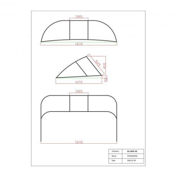 Ветровое стекло Progress 4 , материал АКРИЛ Киев - изображение 2