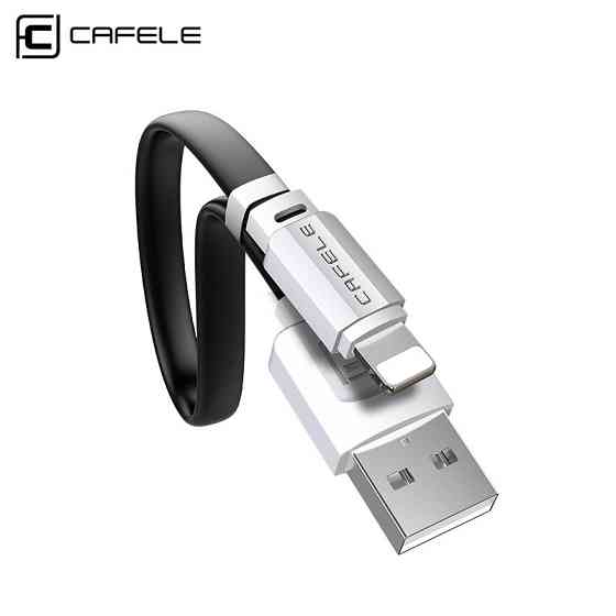 USB Lightning кабель Cafele 50cм Black Киев