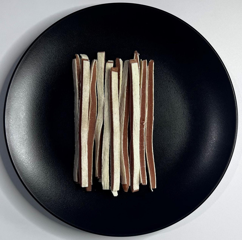 Натуральні ласощі для собак AlfPet (АльфПет) AS09 Сендвіч з качки та риби 500 г Вінниця - фото 1