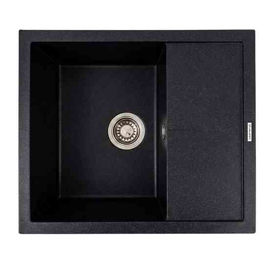 VALESO Кухонна гранітна мийка 5850 REYNA VALESO чорний металік Коломыя