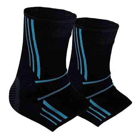 Бандажі на гомілкостоп Power System PS-6022 Ankle Support Evo Black/Blue (2шт.) L Кам'янське