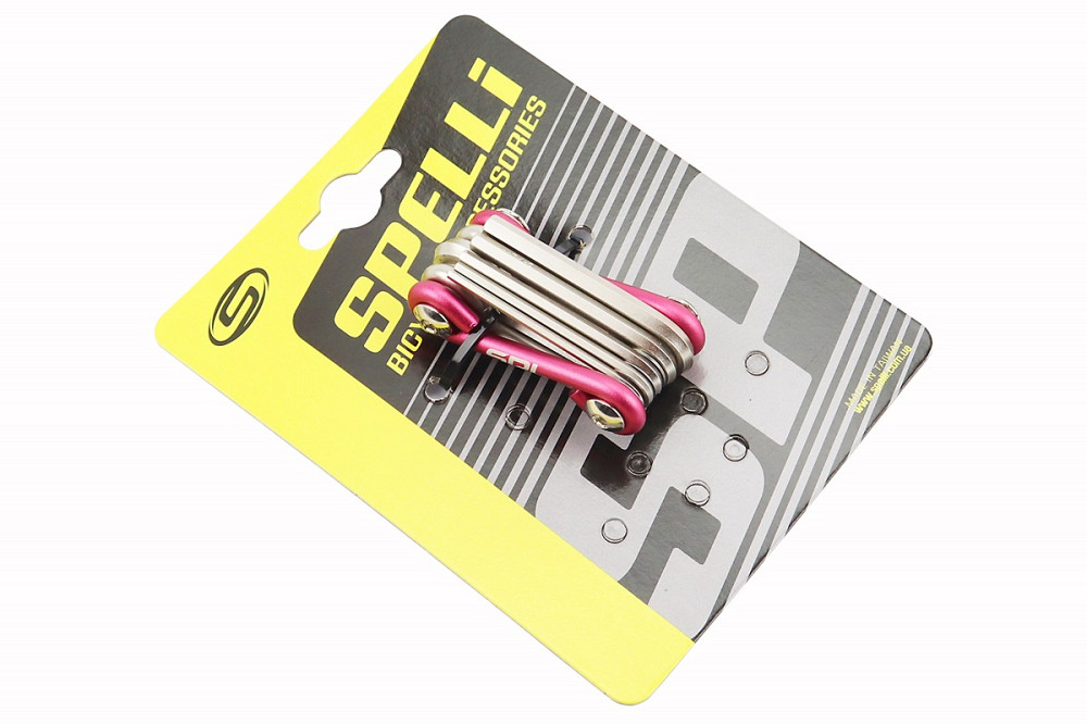 Ключ-набір 8 предметів (шестигранники 2,2.5,3,4,5,6мм, викрутки пряма та фігурна), SBT-51S Киев - изображение 2