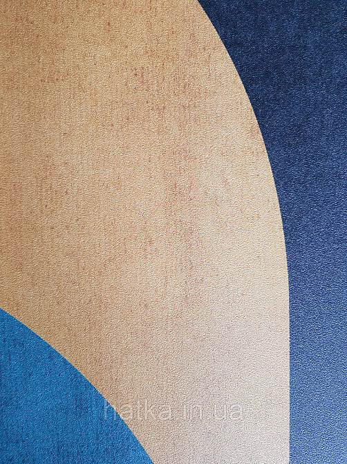 Шпалери вінілові Grandeco One roll one motif 1.59x2.8 панно геометрія смуги фігури напівкруги різні яскраві кольори Київ - фото 3