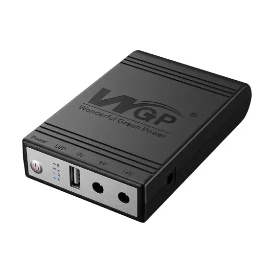 Джерело безперебійного живлення Mini UPS WGP UPS1032 10400mAh 5V/9V/12V, Li-ion 4*2.6Ah, для роутера та оптичного терміналу Киев