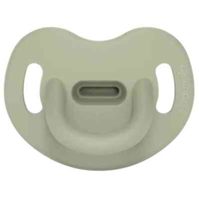 Пустышка Suavinex Colour Essence силиконовая, анатомическая, 6-18 мес. зеленая (308078) Винница