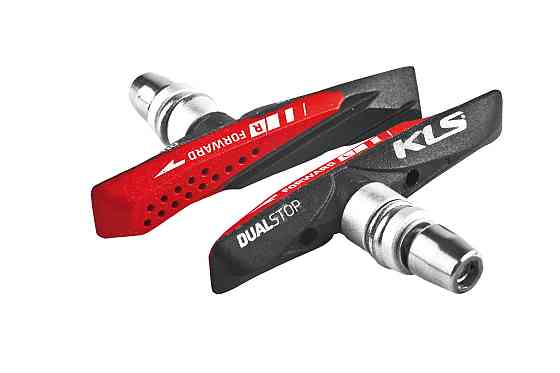 Колодки гальмівні для велосипеда KLS Dualstop V-02 для V-Brake пара Бровари