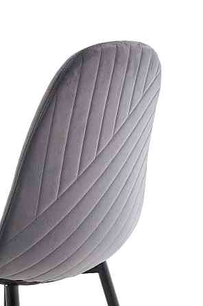 Стілець Яріс чорний/велюр сірий, G062-40 Київ