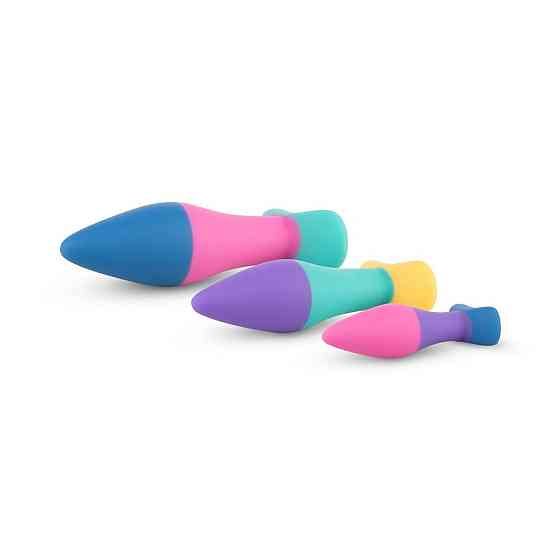 Набір анальних пробок PMV20 Koda – Butt Plug Set, діаметр 2,9 см, 3,9 см, 5 см Sex Aura Київ