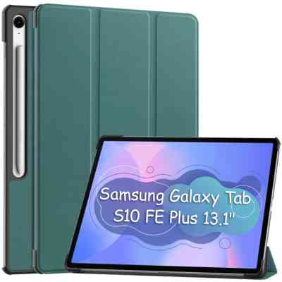 Чехол для планшета BeCover Smart Case Samsung Galaxy Tab S10 FE Plus (SM-X620/SM-X626) 13.1" Dark Green (713383) Винница