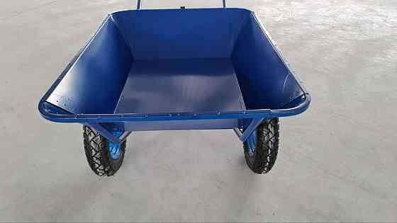 Тачка будівельна Garden joys 300 Синій Візок двоколісний будівельний Тачка будівельна посилена Біла Церква