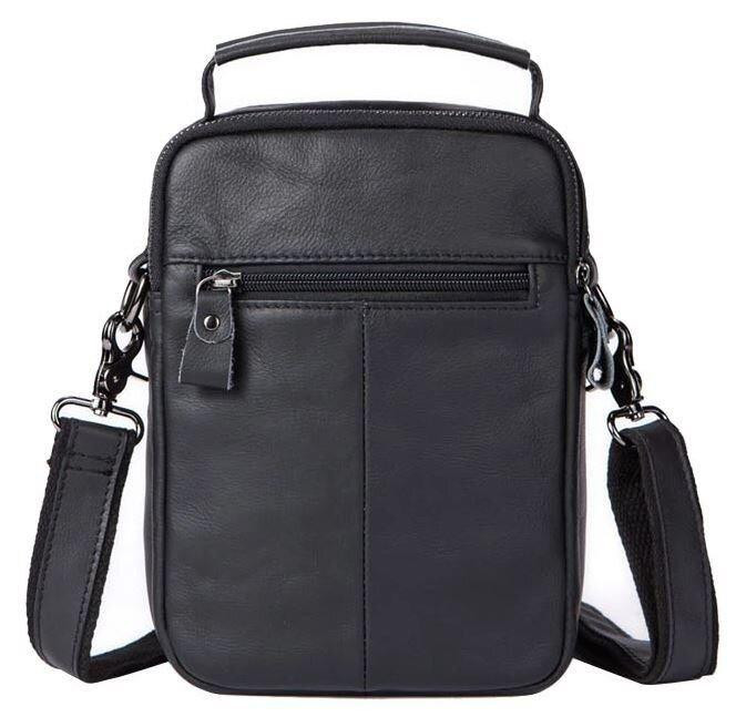 Сумка мужская кожаная Vintage 14816 Черная Киев - изображение 3