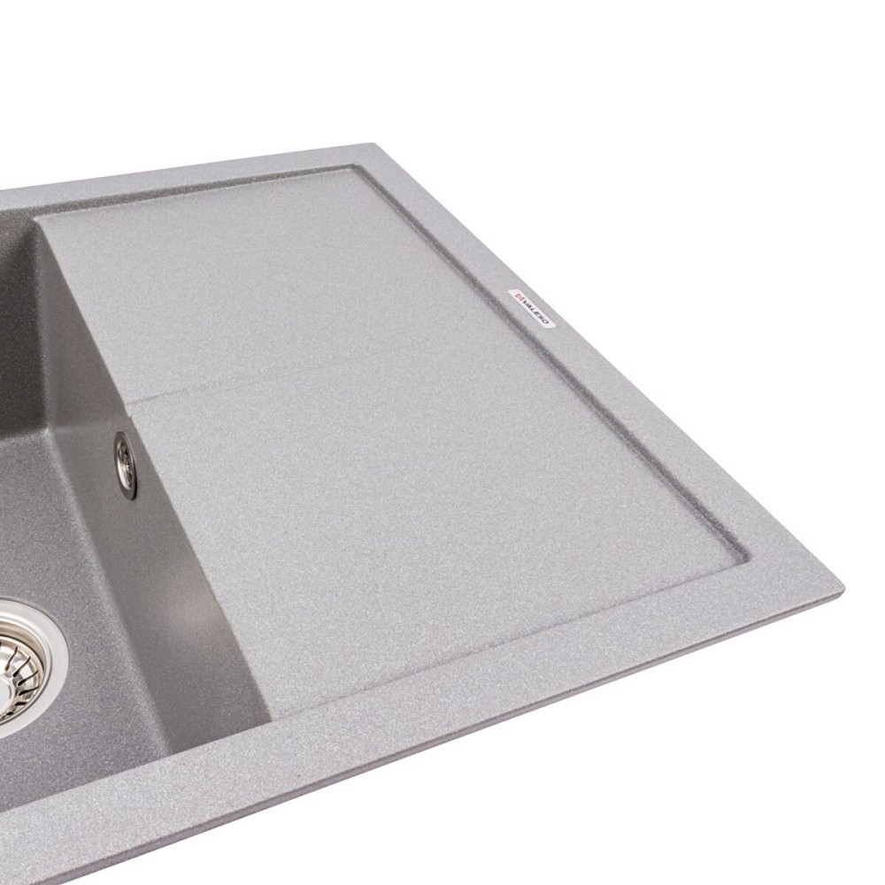 Гранітна мийка VALESO CRIPTA 6550 матова Сірий мусон Коломыя - изображение 3