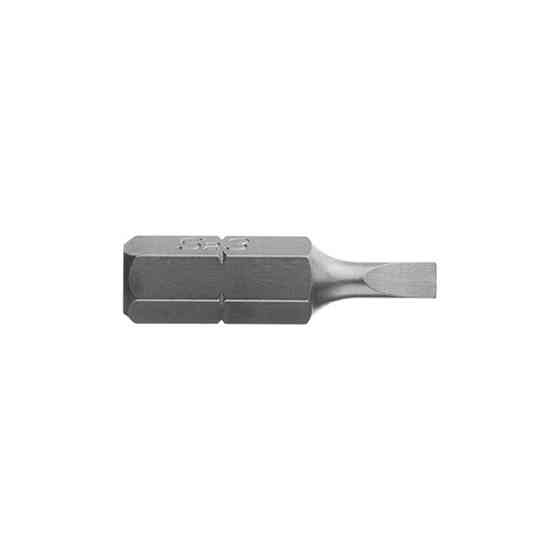 Комплект насадок до викруток SL3, 1/4", 25 мм, уп. 25 шт. INTERTOOL VT-0031 Київ