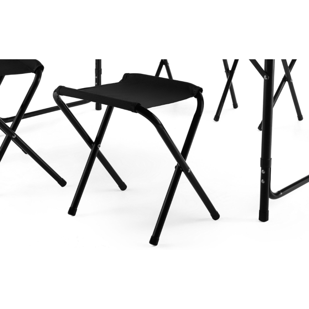 Стіл туристичний розкладний Outtec з 4 стільцями горіх Киев - изображение 7