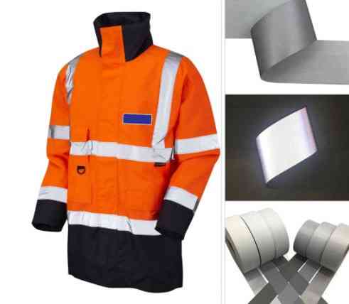 Светоотражающая лента для одежды 1 см на 5 м серый Киев