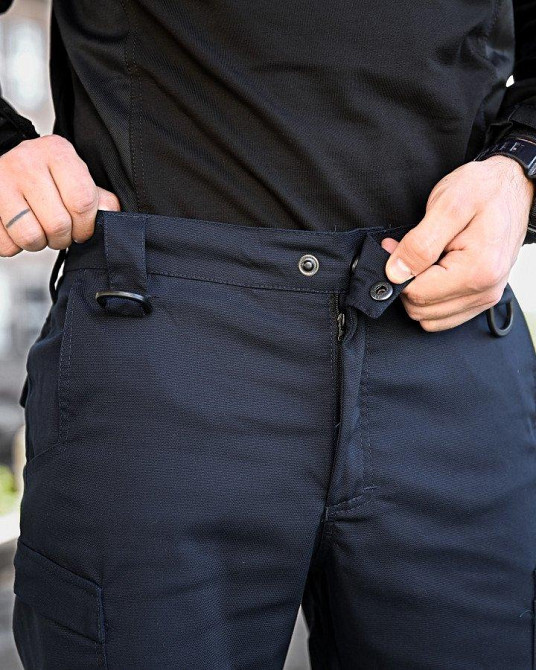 Тактические штаны TRACKING дснс синие     ВТ3774 Одесса - изображение 3