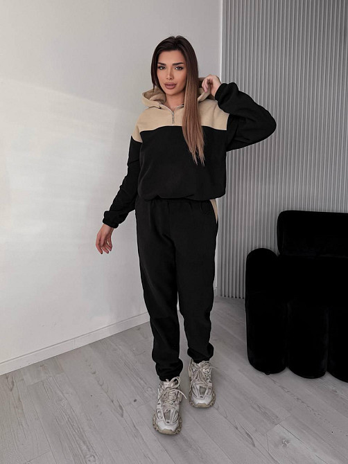 Женский теплый костюм двухцветный Одесса - изображение 6