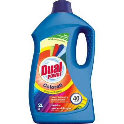 Гель для прання Dual Power для кольорових речей 2 л (8054633838457) Вінниця - фото 1