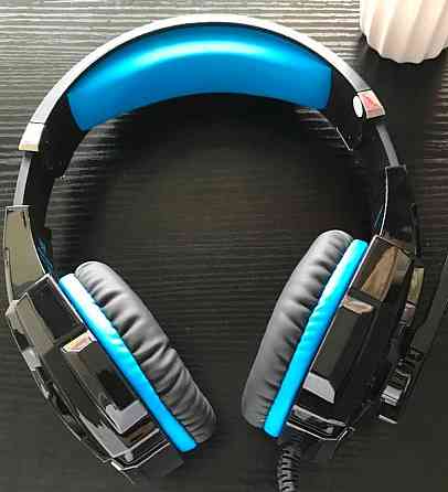 Игровые наушники Kotion Each G2000 с микрофоном и подсветкой. Харків