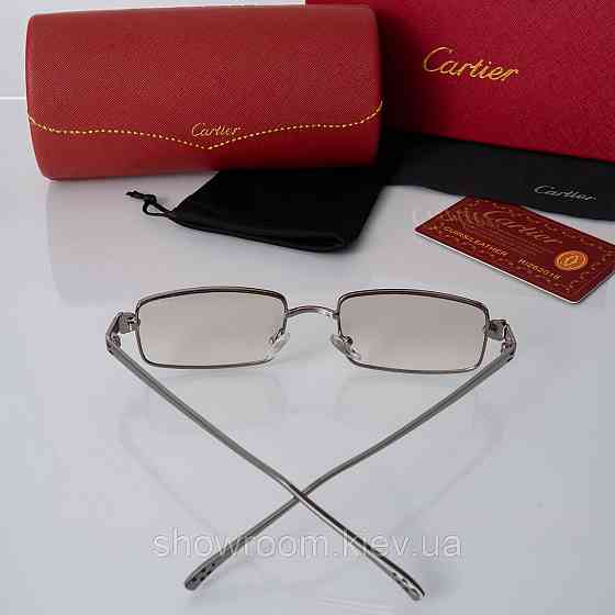 Женские стильные солнцезащитные очки Cartier (62870) фотохромные Киев
